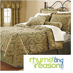 Cameron 7-piece Olive Comforter Set
