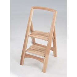 Rockford Series Natural Two-step Ladder