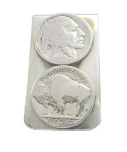Authentic Indian Head Money Clip (Native American)