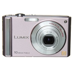 Panasonic Lumix DMC-FS5 10.1 Megapixel Compact Camera - Red - Overstock ...