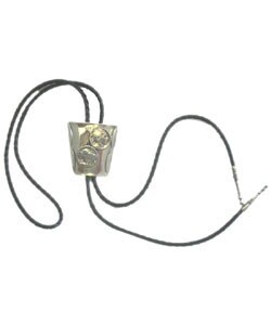 Authentic Double Nickel Bolo Tie (Native American)