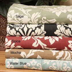 Havanah Floral Print 300 Thread Count Sheet Set