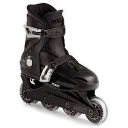 Roces Black Orlando Adjustable Inline Skates