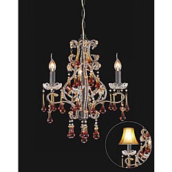 Crystal 3-light Elegant Chandelier