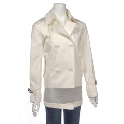 Via Spiga Women's Hooded Raincoat