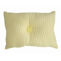 Rosette Chenille Stripe Throw Pillows (Set of 2)