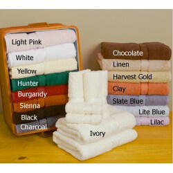 Celebration Solid 6-piece Towel Set