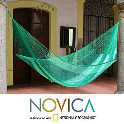 Hand-woven Large Deluxe Caribbean Dream Hammock (Mexico)
