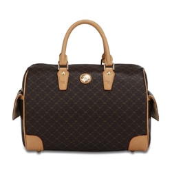 Rioni Signature Large Boston Handbag