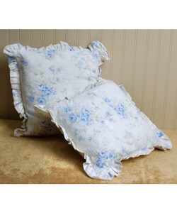 British Rose Decorative Pillows (Set of 2).