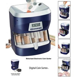 Magnif Digital Coin Counter and Sorter