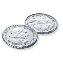 American Coin Treasures The Columbian Exposition Silver Half Dollar