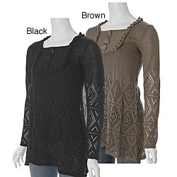 Everyday Women's Square Neck Knit Tunic