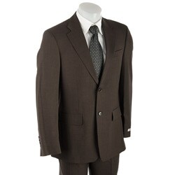 Kenneth Cole Men's Taupe Wool Suit