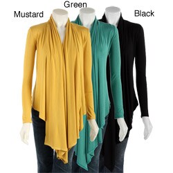 Renee C Long-sleeve Wrap Sweater