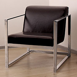 Helix Lounging Chair Dark Brown