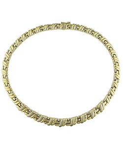 14k Yellow Gold Twist Necklace