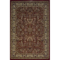Red Sarouk Traditional Rug (5'3 x 7'3)