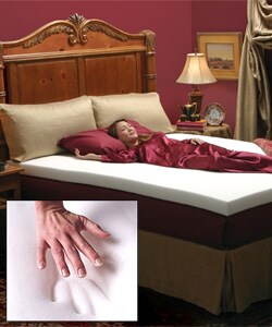 Premium Memory Foam 4-inch Mattress Topper