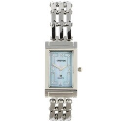 Croton Women's Rhodium Plated Dress Quartz Watch