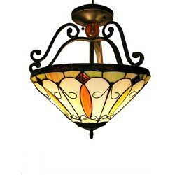 Tiffany-style Hanging Lamp