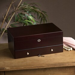 Walnut Mini Jewelry Box