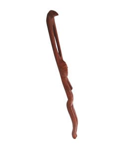 Hand-carved Lady Figurine Back Scratcher