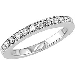 14k White Gold 1/4ct TDW Diamond Wedding Band (G-H-I, I1)