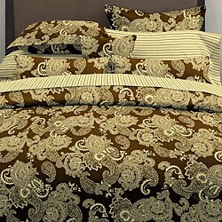 Gramercy Paisley Chocolate Pillow Set