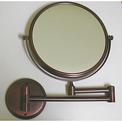 Denovo Round Wallmount Magnifier Mirror