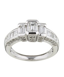 14k White Gold 2ct TDW Engagement Ring (H-I, SI)