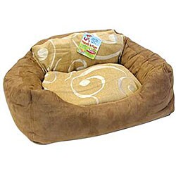 Large Suede Dog Couch / Pet Bed
