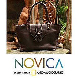 Leather 'Western Casual' Handbag (Mexico)