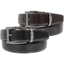 Geoffrey Beene Men's Leather Reversible Belt