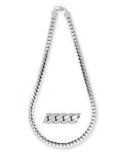 Simon Frank 14k Gold Overlay 24-inch Tight Cuban Link Necklace