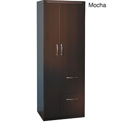 Mayline Aberdeen Mocha Personal Storage Cabinet