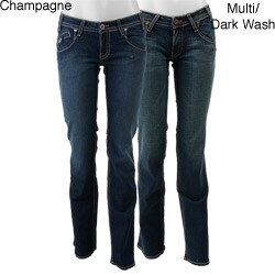 Denim of Virtue Flap Pocket Bootcut Jeans