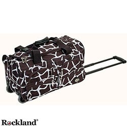 Rockland Giraffe 22-inch Carry On Rolling Upright Duffel Bag