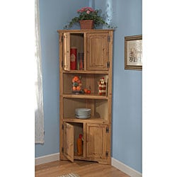 Pine Corner Cupboard