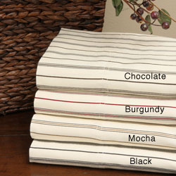 Regency Maxine 310 Thread Count Stripe Sheet Set