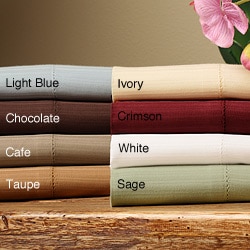 Woven Stripe 400 Thread Count Sheet Set