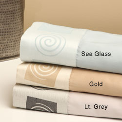 Swirl Jacquard 300 Thread Count Sheet Set