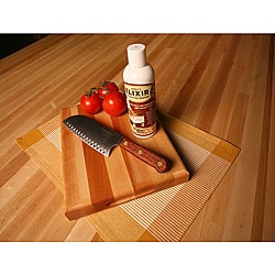 Maple Cutting Board/ Knife/ Elixir Set