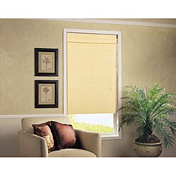 Malta Natural Bamboo Roman Shades (39 in. x 72 in.)
