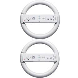 Nintendo Wii Steering Wheels for Mario Kart - 2 PAK
