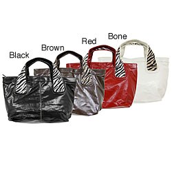 Chinese Laundry Zebra Handle Oversized Tote