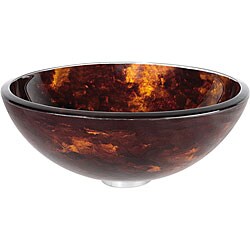 Kraus 14-inch Autumn Glass Vessel Sink