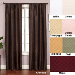 Shire Pintuck Taffeta 96-inch Curtain Panel