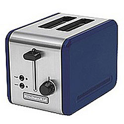 KitchenAid KMTT200BW Blue Willow Stainless Steel Two-slot Toaster