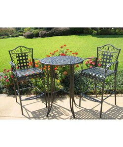 Wrought Iron Bistro Set